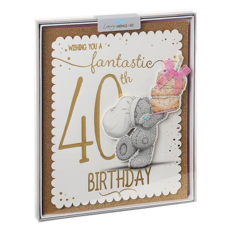 Fantastic 40th Me to You Bear Luxury Boxed Birthday Card £6.99